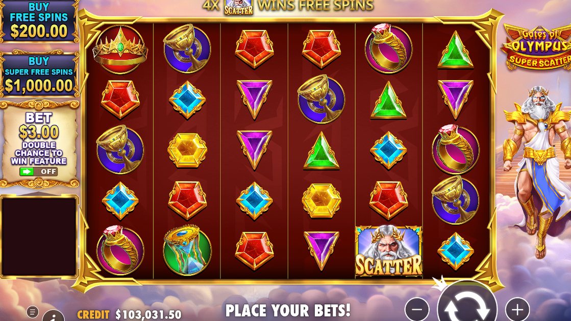 Gates of Olympus Super Scatter